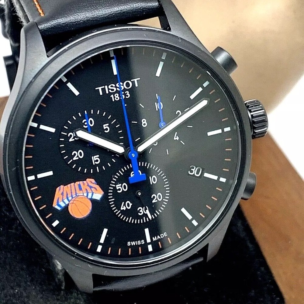Tissot Men's Watch New York Knicks NBA Swiss Quartz Chronograph  Leather sold